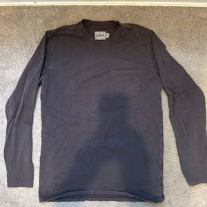 Pact long sleeve pocket tee